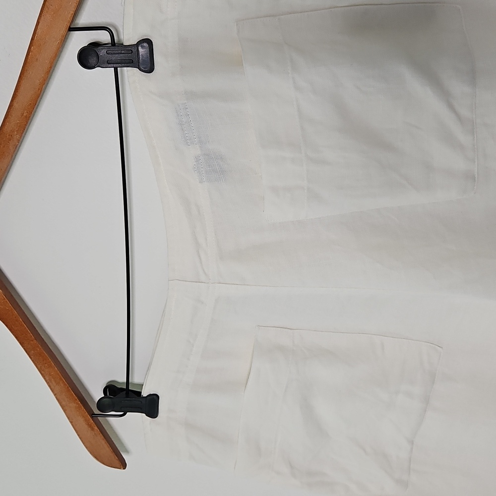 Reunion Menswear 100% Linen Shorts Resortwear Lightweight Size Medium - Picture 9 of 12
